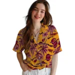 Miami Heat Hawaiian Shirt – Palm Sunset