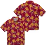 Miami Heat Hawaiian Shirt – Palm Tree Motif