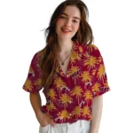 Miami Heat Hawaiian Shirt – Palm Tree Motif