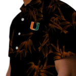 Miami Hurricanes Hawaiian Shirt – Bamboo Branches