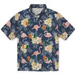 Miami Hurricanes Hawaiian Shirt – Flamingo Hibiscus