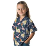 Miami Hurricanes Hawaiian Shirt – Flamingo Hibiscus