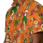 Miami Hurricanes Hawaiian Shirt – Hawaiian Girls Design