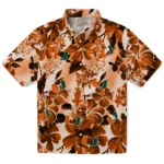 Miami Hurricanes Hawaiian Shirt – Hibiscus Arrangement