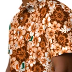 Miami Hurricanes Hawaiian Shirt – Hibiscus Blooms