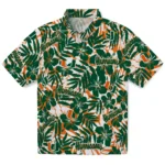 Miami Hurricanes Hawaiian Shirt – Hibiscus Overlay