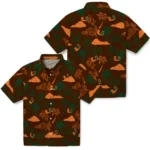Miami Hurricanes Hawaiian Shirt – Palm And Clouds