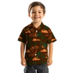 Miami Hurricanes Hawaiian Shirt – Palm And Clouds