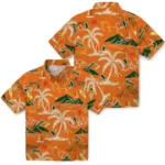 Miami Hurricanes Hawaiian Shirt – Palm Tree Island