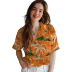 Miami Hurricanes Hawaiian Shirt – Palm Tree Island