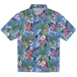 Miami Hurricanes Hawaiian Shirt – Pineapple Bouquet
