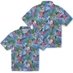 Miami Hurricanes Hawaiian Shirt – Pineapple Bouquet