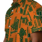 Miami Hurricanes Hawaiian Shirt – Turtle Lines