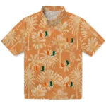 Miami Hurricanes Hawaiian Shirt – Vintage Palm Tree