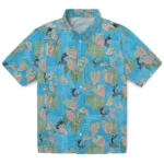 Miami Marlins Hawaiian Shirt – Anthurium Overlay