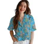 Miami Marlins Hawaiian Shirt – Anthurium Overlay