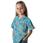 Miami Marlins Hawaiian Shirt – Anthurium Overlay
