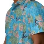 Miami Marlins Hawaiian Shirt – Anthurium Overlay