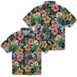 Miami Marlins Hawaiian Shirt – Brilliant Hibiscus Garden