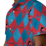 Miami Marlins Hawaiian Shirt – Golfing Plaid