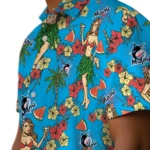 Miami Marlins Hawaiian Shirt – Hawaiian Girls Design