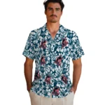 Miami Marlins Hawaiian Shirt – Hibiscus Motif