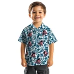 Miami Marlins Hawaiian Shirt – Hibiscus Motif