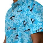 Miami Marlins Hawaiian Shirt – Hibiscus Oasis