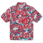 Miami Marlins Hawaiian Shirt – Hibiscus Overlay