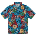 Miami Marlins Hawaiian Shirt – Hibiscus Tiki Jungle