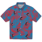 Miami Marlins Hawaiian Shirt – Monstera Layer