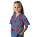 Miami Marlins Hawaiian Shirt – Monstera Layer