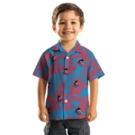 Miami Marlins Hawaiian Shirt – Monstera Layer