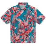 Miami Marlins Hawaiian Shirt – Palm Leaves