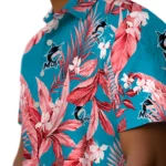 Miami Marlins Hawaiian Shirt – Palm Leaves