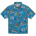 Miami Marlins Hawaiian Shirt – Simpsons Christmas