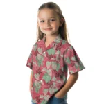 Miami RedHawks Hawaiian Shirt – Anthurium Overlay