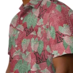 Miami RedHawks Hawaiian Shirt – Anthurium Overlay