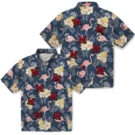 Miami RedHawks Hawaiian Shirt – Flamingo Hibiscus