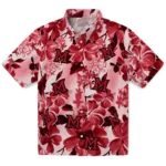 Miami RedHawks Hawaiian Shirt – Hibiscus Arrangement