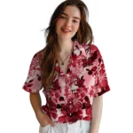 Miami RedHawks Hawaiian Shirt – Hibiscus Arrangement