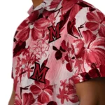 Miami RedHawks Hawaiian Shirt – Hibiscus Arrangement