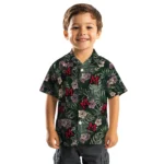Miami RedHawks Hawaiian Shirt – Hibiscus Leaves Pattern
