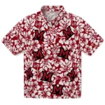 Miami RedHawks Hawaiian Shirt – Hibiscus Motif