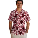 Miami RedHawks Hawaiian Shirt – Hibiscus Motif