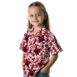 Miami RedHawks Hawaiian Shirt – Hibiscus Motif
