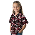 Miami RedHawks Hawaiian Shirt – Hibiscus Overlay