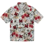 Miami RedHawks Hawaiian Shirt – Hibiscus Seaside