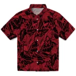 Miami RedHawks Hawaiian Shirt – Monstera Layer