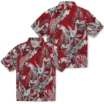 Miami RedHawks Hawaiian Shirt – Palm Leaves